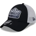 cepur-izliekta-truckeris-tumsi-zils-snapback-9forty-stretch-snap-tab-no-new-york-yankees-mlb-no-new-era