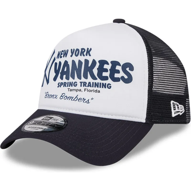 cepur-izliekta-truckeris-tumsi-zils-snapback-9forty-a-frame-team-no-new-york-yankees-mlb-no-new-era