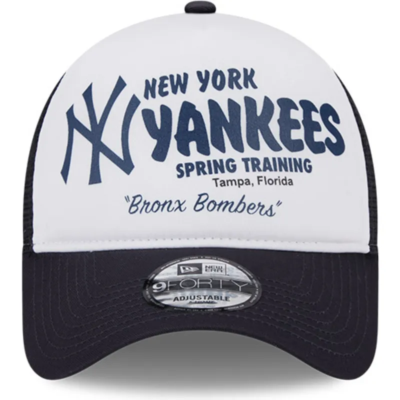 cepur-izliekta-truckeris-tumsi-zils-snapback-9forty-a-frame-team-no-new-york-yankees-mlb-no-new-era