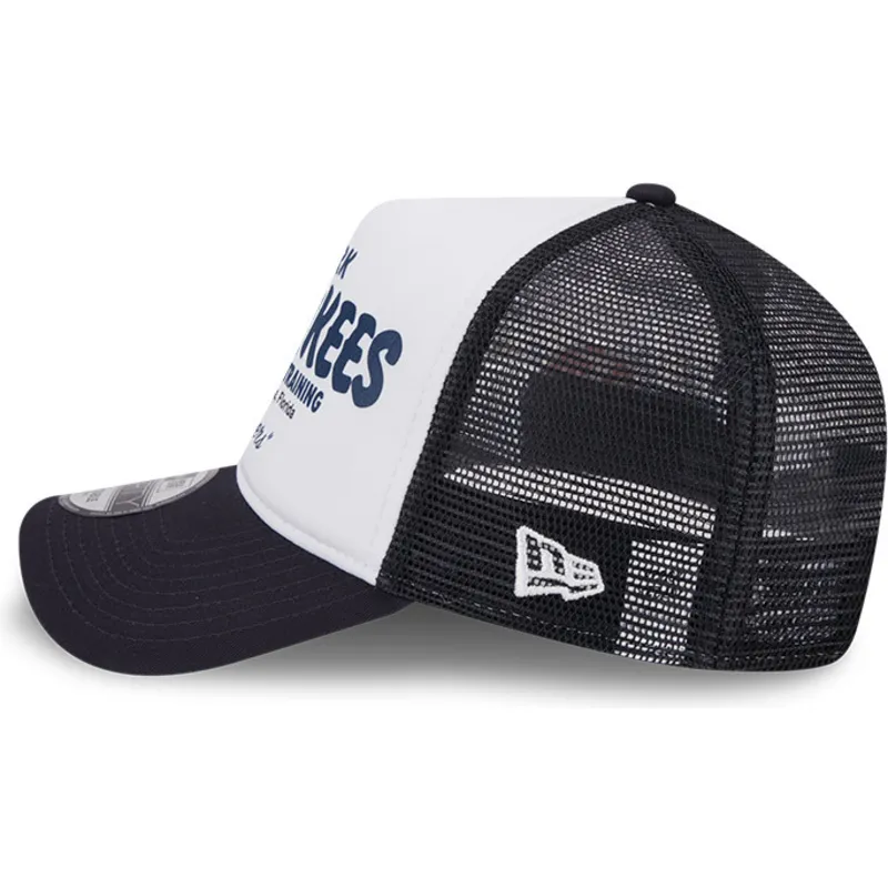 cepur-izliekta-truckeris-tumsi-zils-snapback-9forty-a-frame-team-no-new-york-yankees-mlb-no-new-era