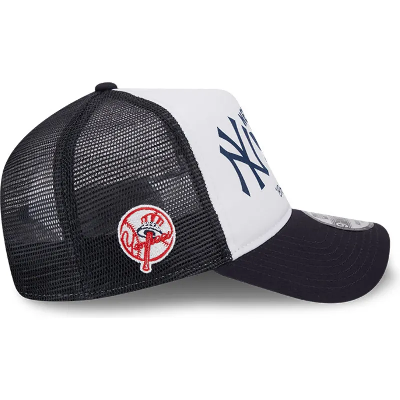 cepur-izliekta-truckeris-tumsi-zils-snapback-9forty-a-frame-team-no-new-york-yankees-mlb-no-new-era
