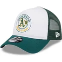 cepur-izliekta-truckeris-zals-snapback-9forty-a-frame-circle-no-oakland-athletics-mlb-no-new-era