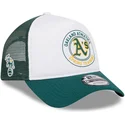 cepur-izliekta-truckeris-zals-snapback-9forty-a-frame-circle-no-oakland-athletics-mlb-no-new-era