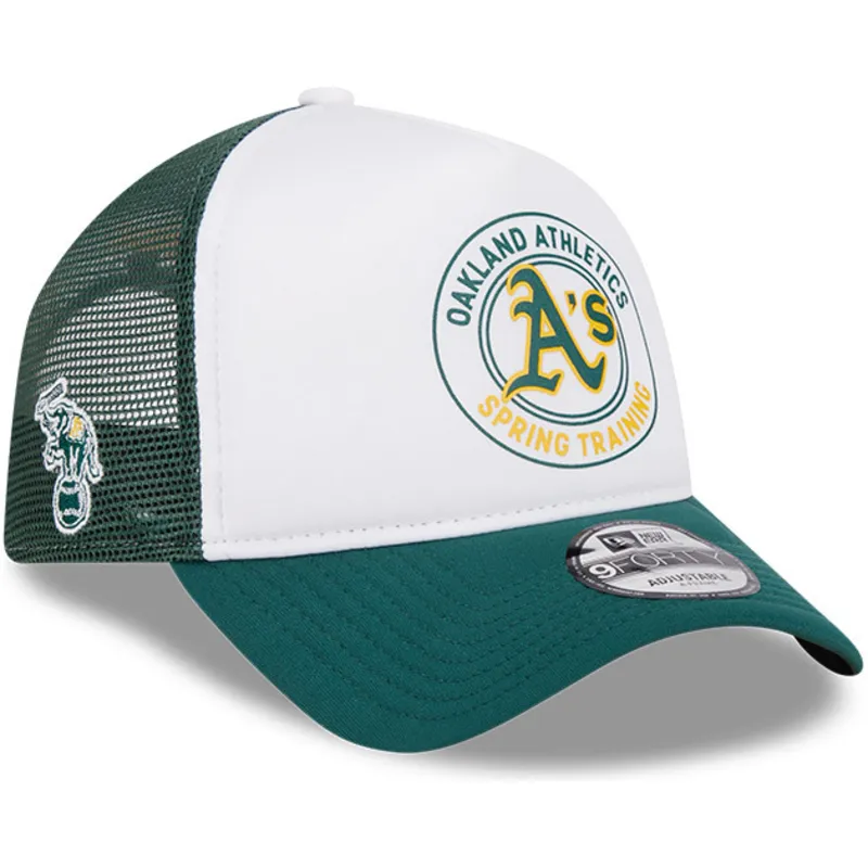 cepur-izliekta-truckeris-zals-snapback-9forty-a-frame-circle-no-oakland-athletics-mlb-no-new-era