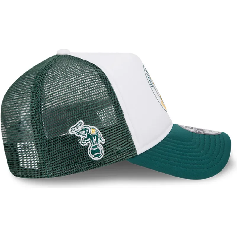 cepur-izliekta-truckeris-zals-snapback-9forty-a-frame-circle-no-oakland-athletics-mlb-no-new-era