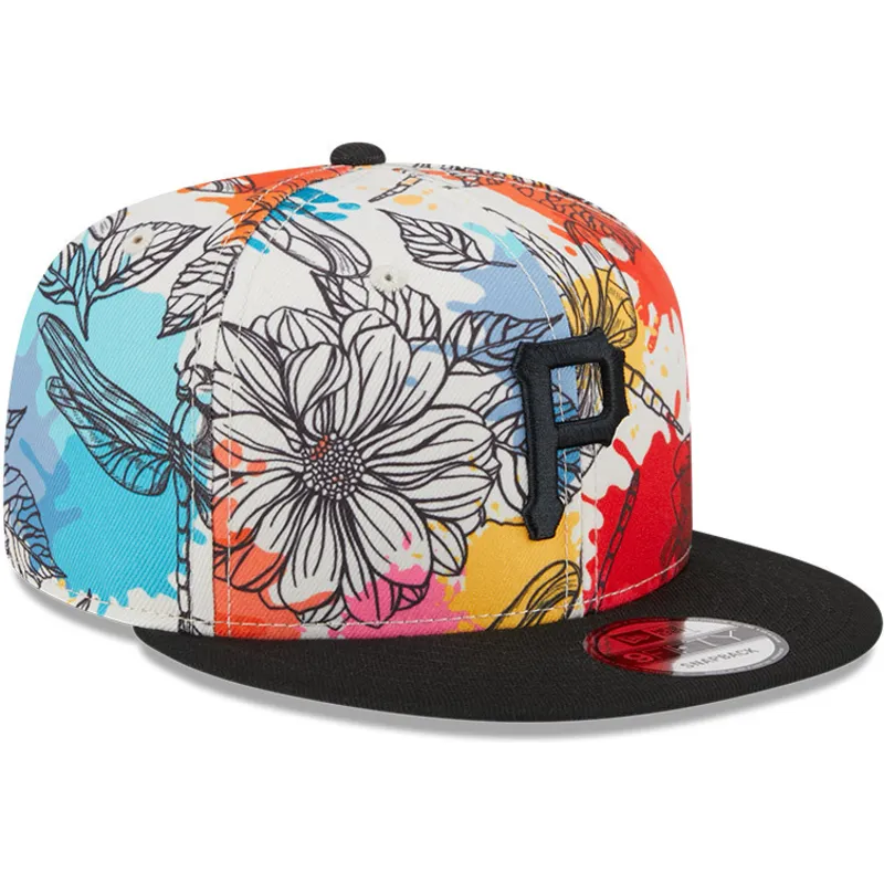 cepur-plakana-daudzkrasains-snapback-9fifty-spring-no-pittsburgh-pirates-mlb-no-new-era