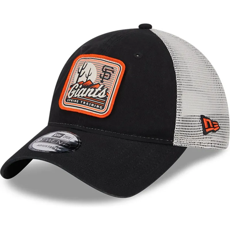 cepur-izliekta-truckeris-melns-snapback-9twenty-stripe-no-san-francisco-giants-mlb-no-new-era