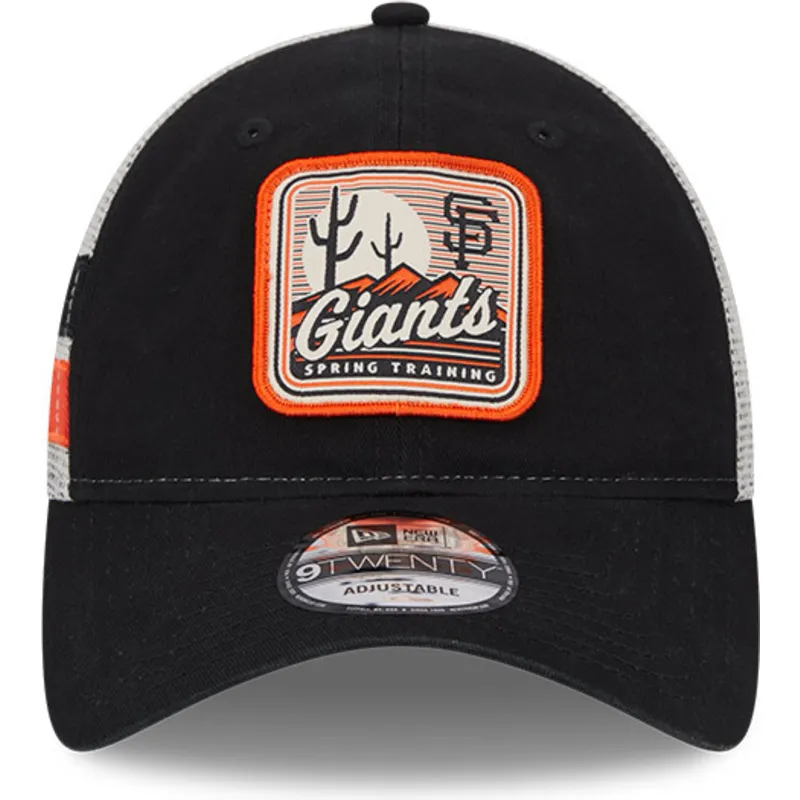 cepur-izliekta-truckeris-melns-snapback-9twenty-stripe-no-san-francisco-giants-mlb-no-new-era