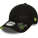 cepur-izliekta-melns-regulejams-9forty-repreve-no-valentino-rossi-vr46-motogp-no-new-era