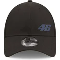 cepur-izliekta-melns-regulejams-9forty-repreve-no-valentino-rossi-vr46-motogp-no-new-era