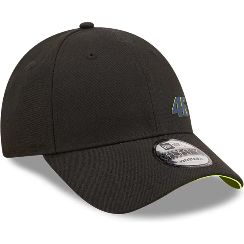 cepur-izliekta-melns-regulejams-9forty-repreve-no-valentino-rossi-vr46-motogp-no-new-era