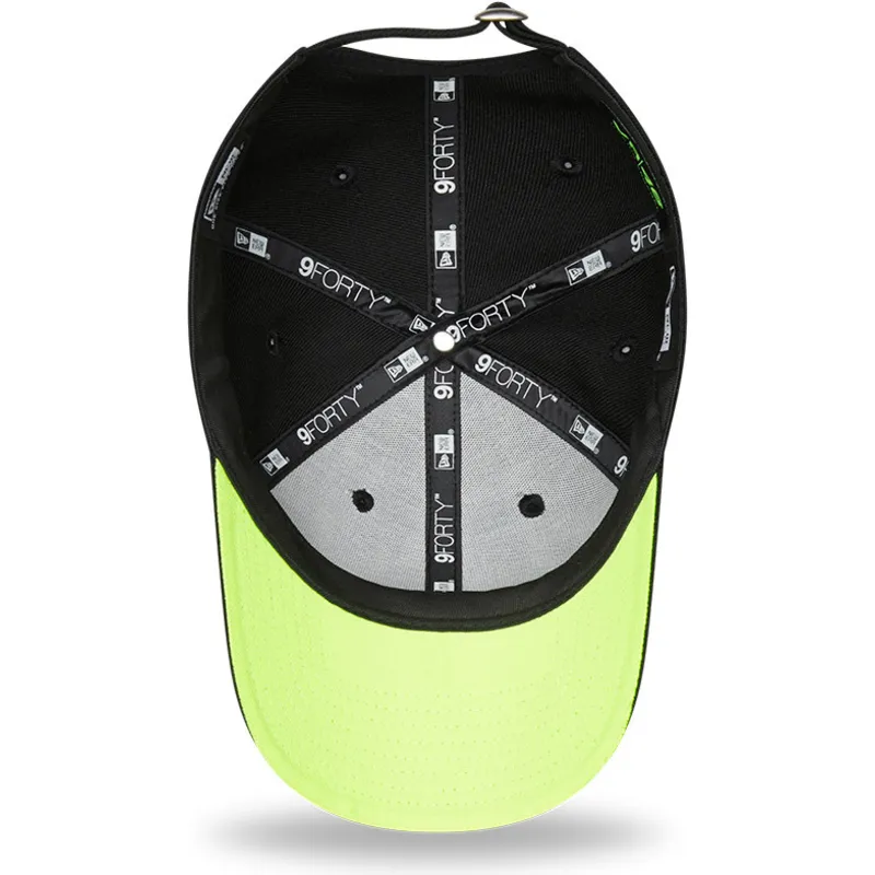 cepur-izliekta-melns-regulejams-9forty-repreve-no-valentino-rossi-vr46-motogp-no-new-era
