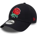 cepur-izliekta-tumsi-zils-regulejams-9forty-core-no-england-rugby-rfu-no-new-era