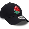 cepur-izliekta-tumsi-zils-regulejams-9forty-core-no-england-rugby-rfu-no-new-era