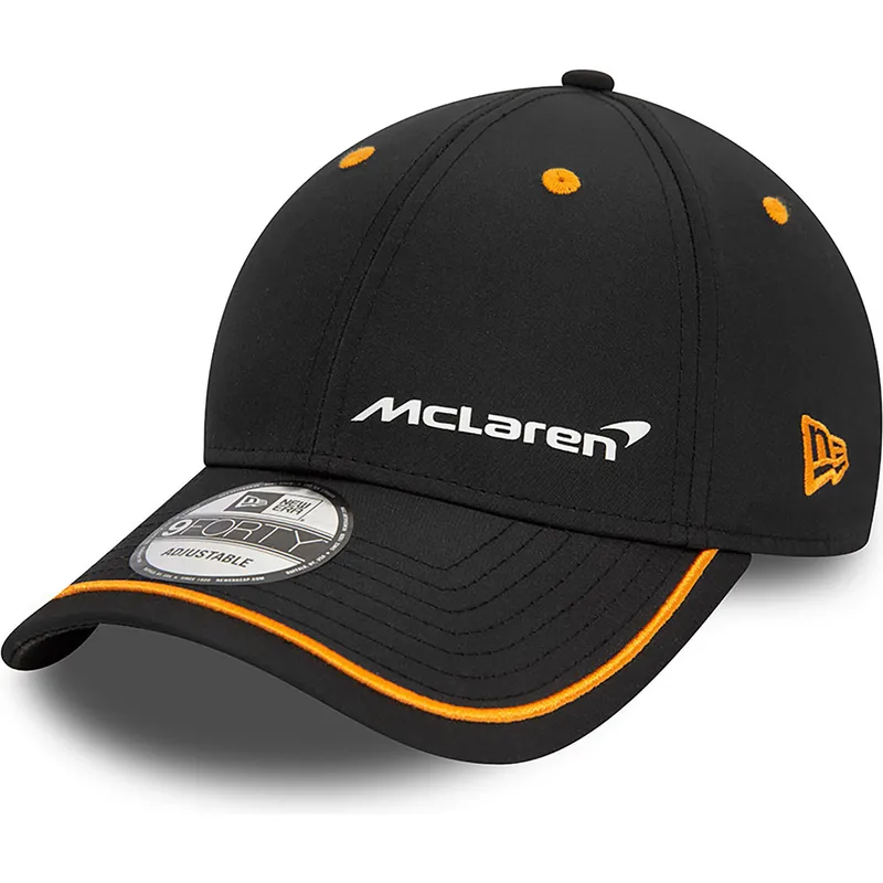 cepur-izliekta-melns-regulejams-9forty-contrast-piping-no-mclaren-racing-formula-1-no-new-era cepur-izliekta-melns-regulejams-9forty-contrast-piping-no-mclaren-racing-formula-1-no-new-era