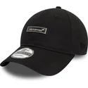 cepur-izliekta-melns-regulejams-9twenty-pin-badge-no-mclaren-racing-formula-1-no-new-era