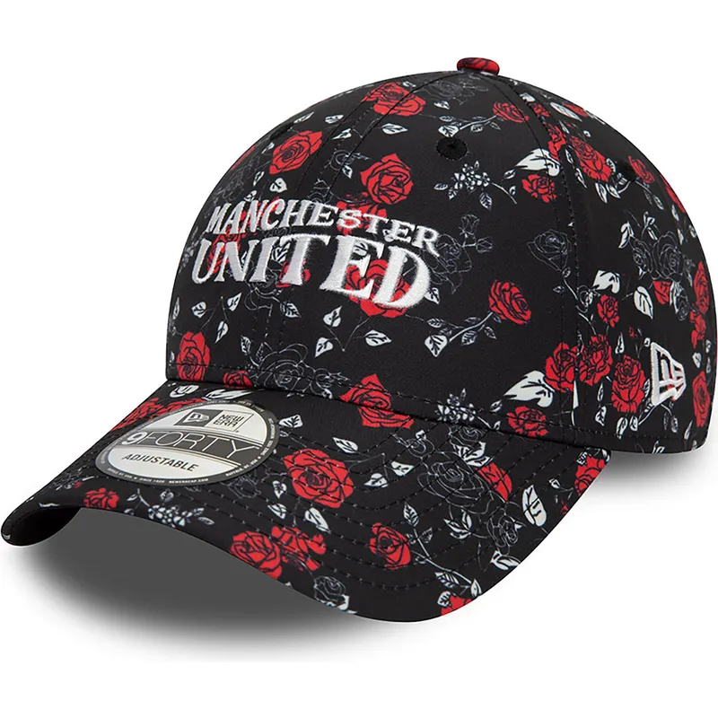 cepur-izliekta-melns-regulejams-9forty-floral-all-over-print-no-manchester-united-football-club-premier-league-no-new-era cepur-izliekta-melns-regulejams-9forty-floral-all-over-print-no-manchester-united-football-club-premier-league-no-new-era