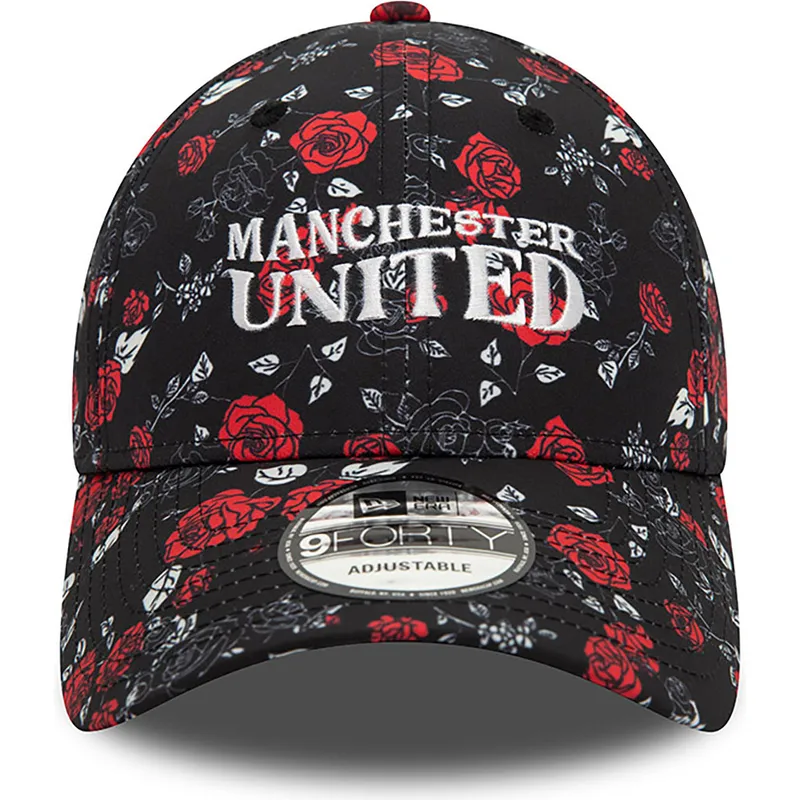 cepur-izliekta-melns-regulejams-9forty-floral-all-over-print-no-manchester-united-football-club-premier-league-no-new-era cepur-izliekta-melns-regulejams-9forty-floral-all-over-print-no-manchester-united-football-club-premier-league-no-new-era