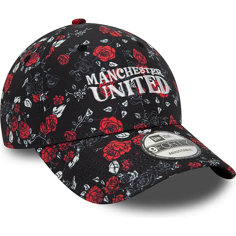 cepur-izliekta-melns-regulejams-9forty-floral-all-over-print-no-manchester-united-football-club-premier-league-no-new-era cepur-izliekta-melns-regulejams-9forty-floral-all-over-print-no-manchester-united-football-club-premier-league-no-new-era