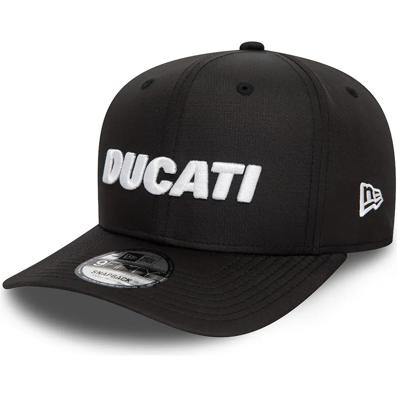 cepur-izliekta-melns-snapback-9fifty-ripstop-no-ducati-motor-motogp-no-new-era