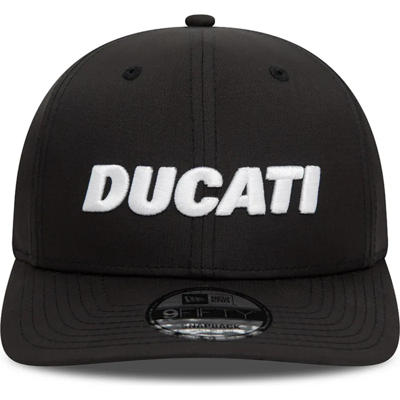 cepur-izliekta-melns-snapback-9fifty-ripstop-no-ducati-motor-motogp-no-new-era