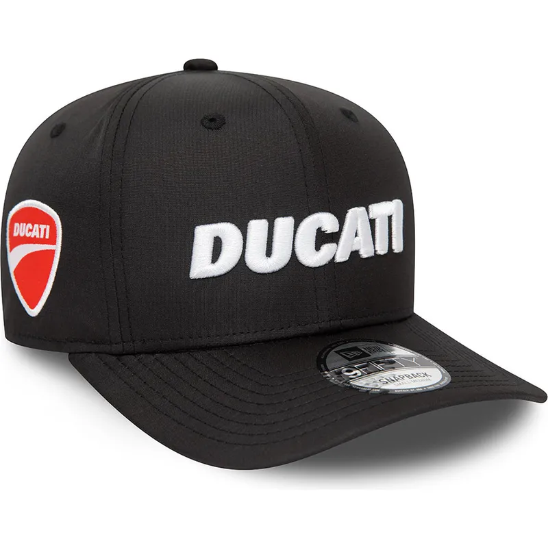 cepur-izliekta-melns-snapback-9fifty-ripstop-no-ducati-motor-motogp-no-new-era