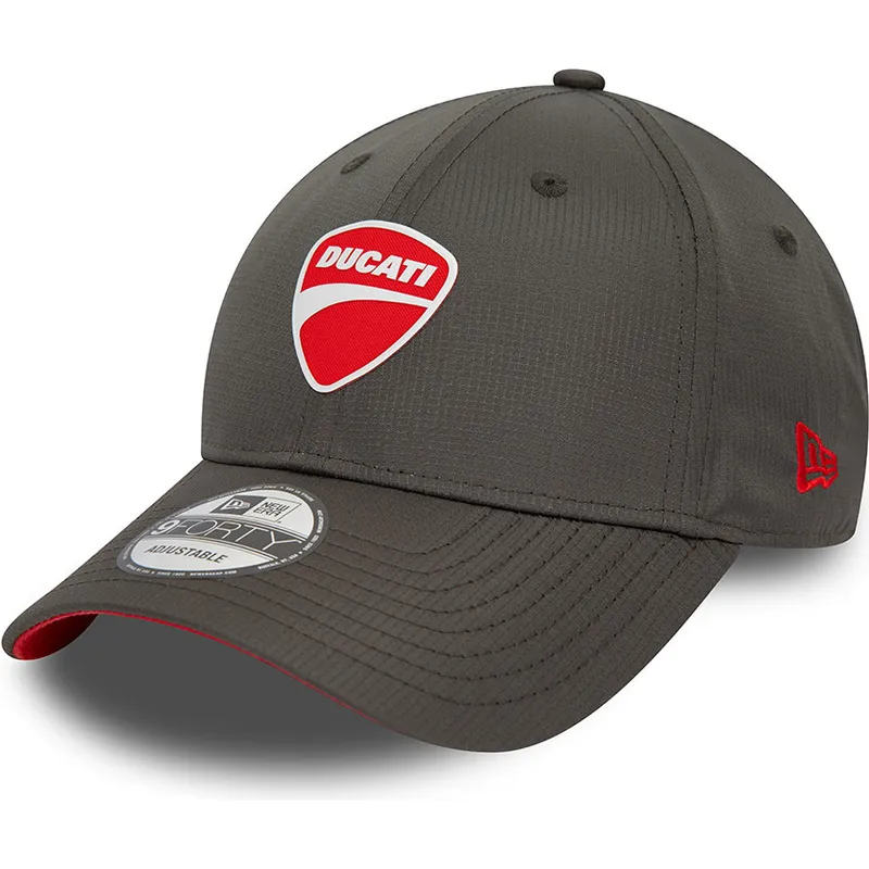 cepur-izliekta-melns-regulejams-9forty-ripstop-no-ducati-motor-motogp-no-new-era