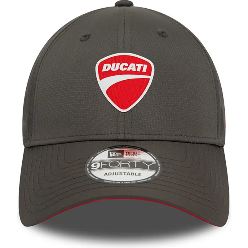 cepur-izliekta-melns-regulejams-9forty-ripstop-no-ducati-motor-motogp-no-new-era