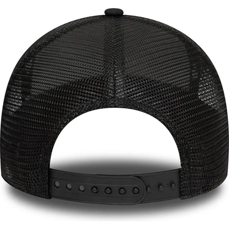 cepur-izliekta-truckeris-melns-snapback-9forty-a-frame-all-over-print-check-no-ducati-motor-motogp-no-new-era