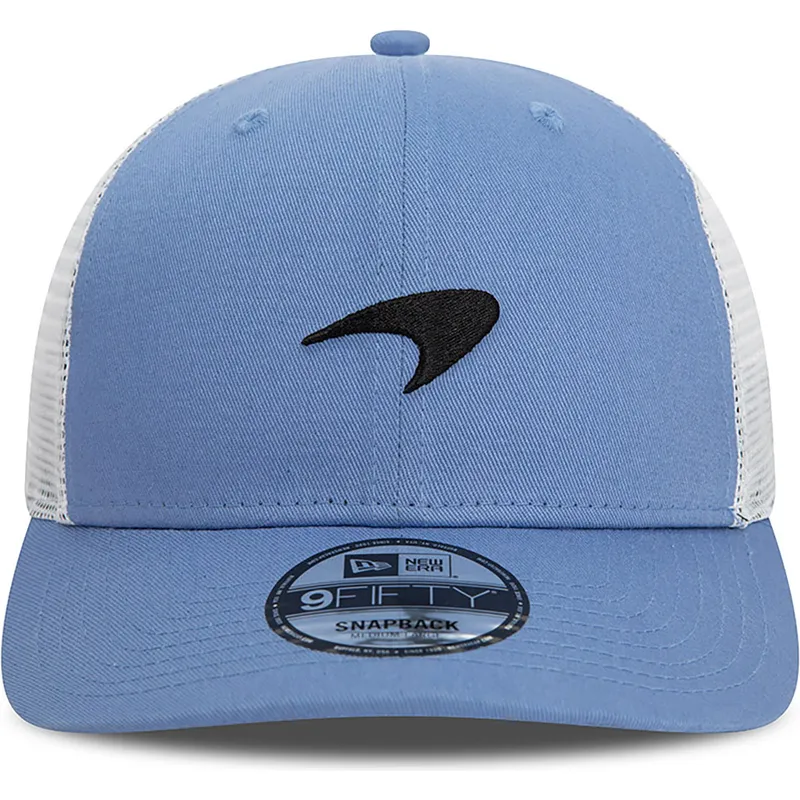 cepur-izliekta-truckeris-zils-snapback-9fifty-seasonal-no-mclaren-racing-formula-1-no-new-era