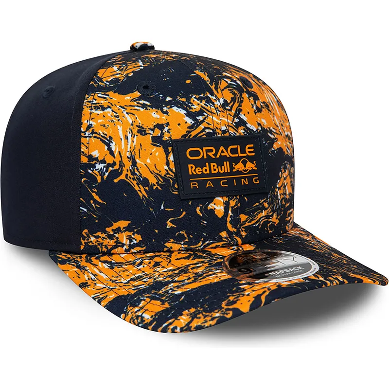 cepur-izliekta-oranzs-snapback-9fifty-all-over-print-no-red-bull-racing-formula-1-no-new-era