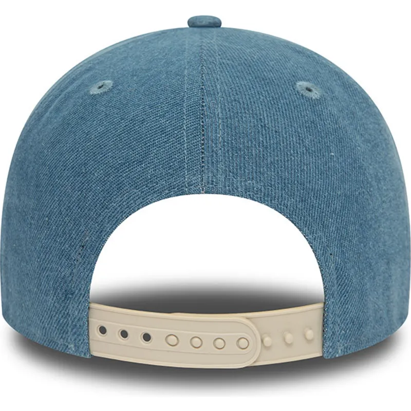 cepur-izliekta-zils-snapback-9forty-denim-no-valentino-rossi-vr46-motogp-no-new-era