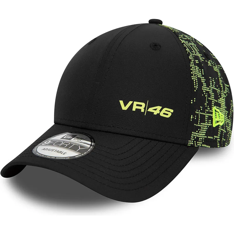 cepur-izliekta-melns-snapback-9forty-poly-print-no-valentino-rossi-vr46-motogp-no-new-era