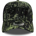 cepur-izliekta-truckeris-melns-snapback-9forty-a-frame-poly-print-no-valentino-rossi-vr46-motogp-no-new-era