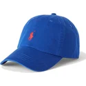 cepur-izliekta-zils-regulejams-cotton-chino-classic-sport-no-polo-ralph-lauren