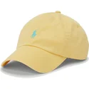 cepur-izliekta-dzeltens-regulejama-lente-cotton-chino-classic-sport-no-polo-ralph-lauren