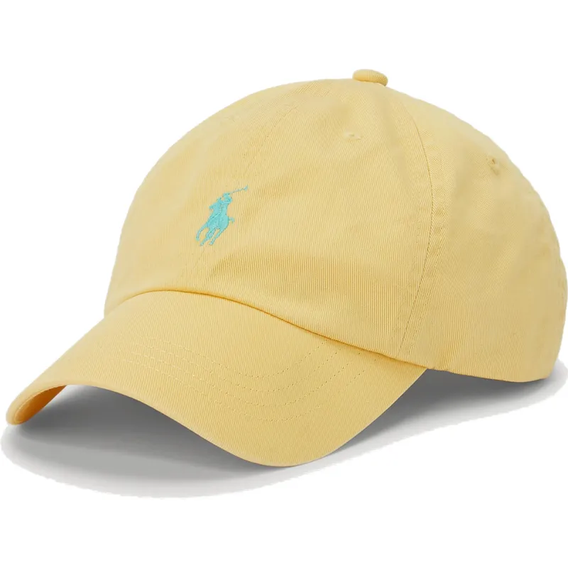 cap-izliekta-yellow-adjustable-strap-no-polo-ralph-lauren