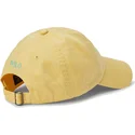 cepur-izliekta-dzeltens-regulejams-cotton-chino-classic-sport-no-polo-ralph-lauren