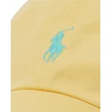 cepur-izliekta-dzeltens-regulejama-lente-cotton-chino-classic-sport-no-polo-ralph-lauren