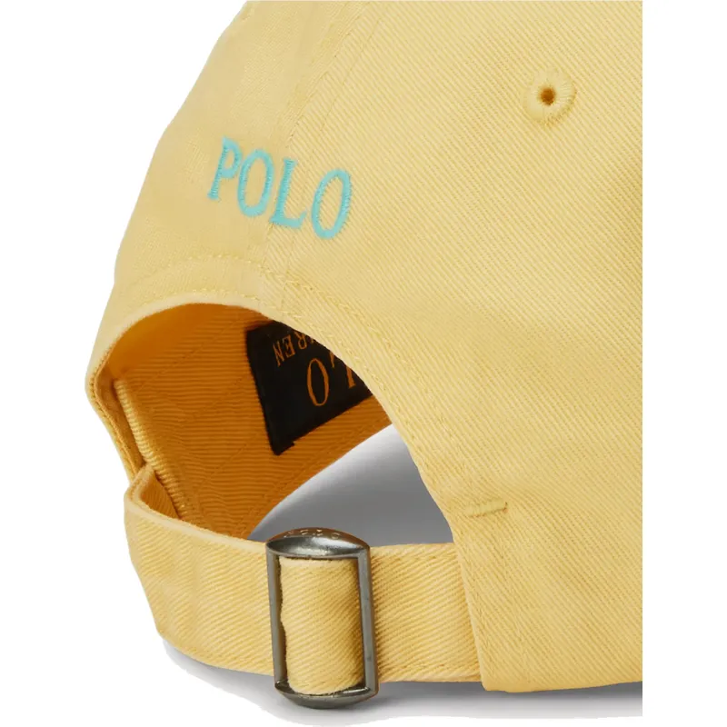 cap-izliekta-yellow-adjustable-strap-no-polo-ralph-lauren