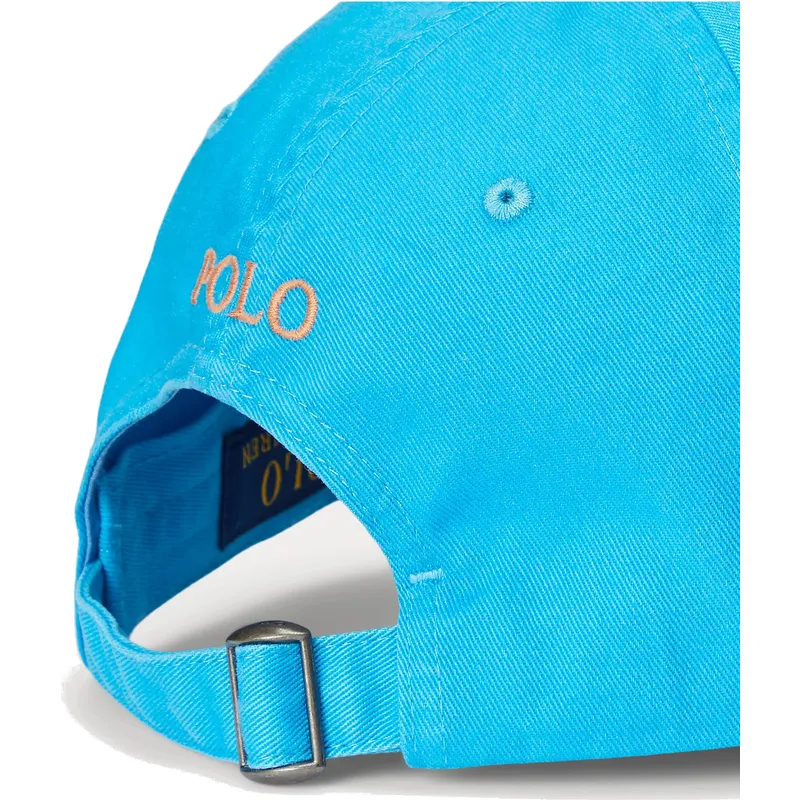 cepur-izliekta-zils-regulejams-cotton-chino-classic-sport-no-polo-ralph-lauren