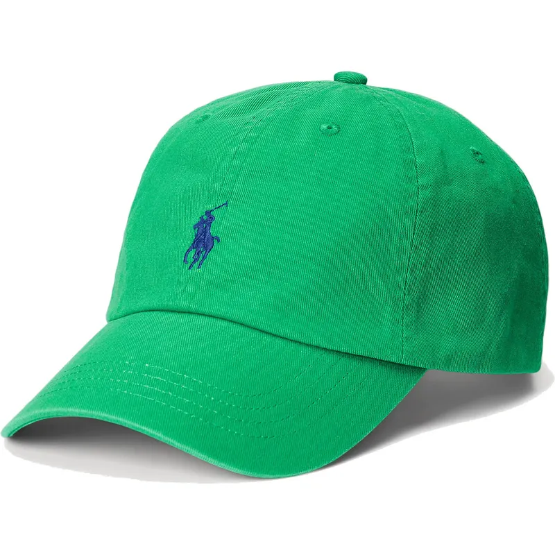 cepur-izliekta-zals-regulejams-cotton-chino-classic-sport-no-polo-ralph-lauren