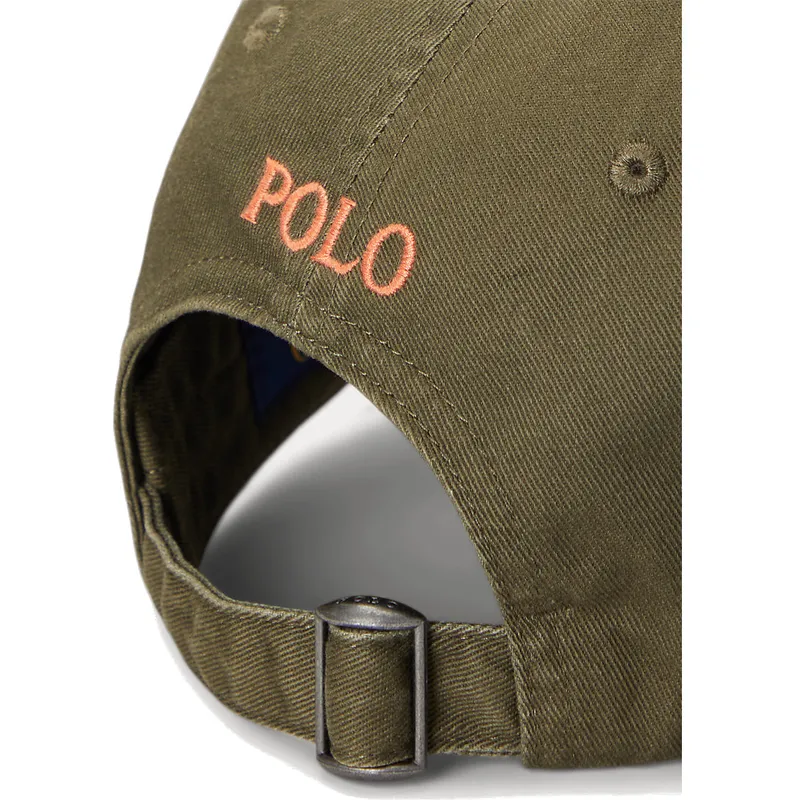 cepur-izliekta-zals-regulejams-cotton-chino-classic-sport-no-polo-ralph-lauren cepur-izliekta-zals-regulejams-cotton-chino-classic-sport-no-polo-ralph-lauren