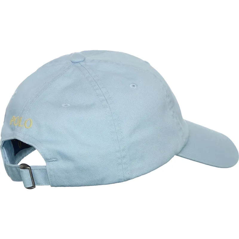 cepur-izliekta-zils-regulejams-cotton-chino-classic-sport-no-polo-ralph-lauren