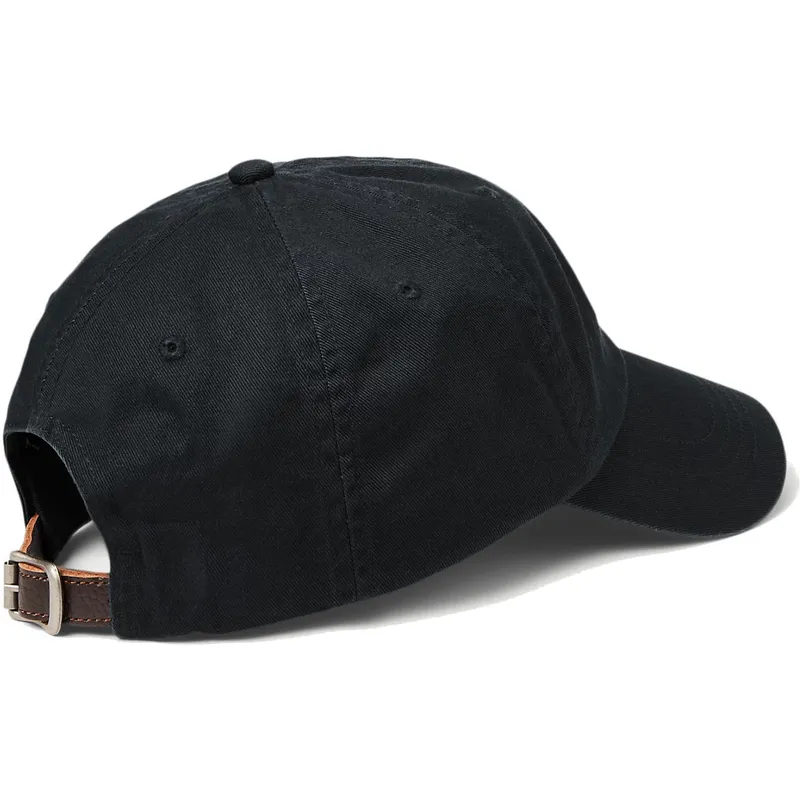 cepur-izliekta-melns-regulejams-chino-classic-sport-script-no-polo-ralph-lauren