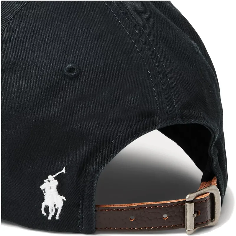 cepur-izliekta-melns-regulejams-chino-classic-sport-script-no-polo-ralph-lauren