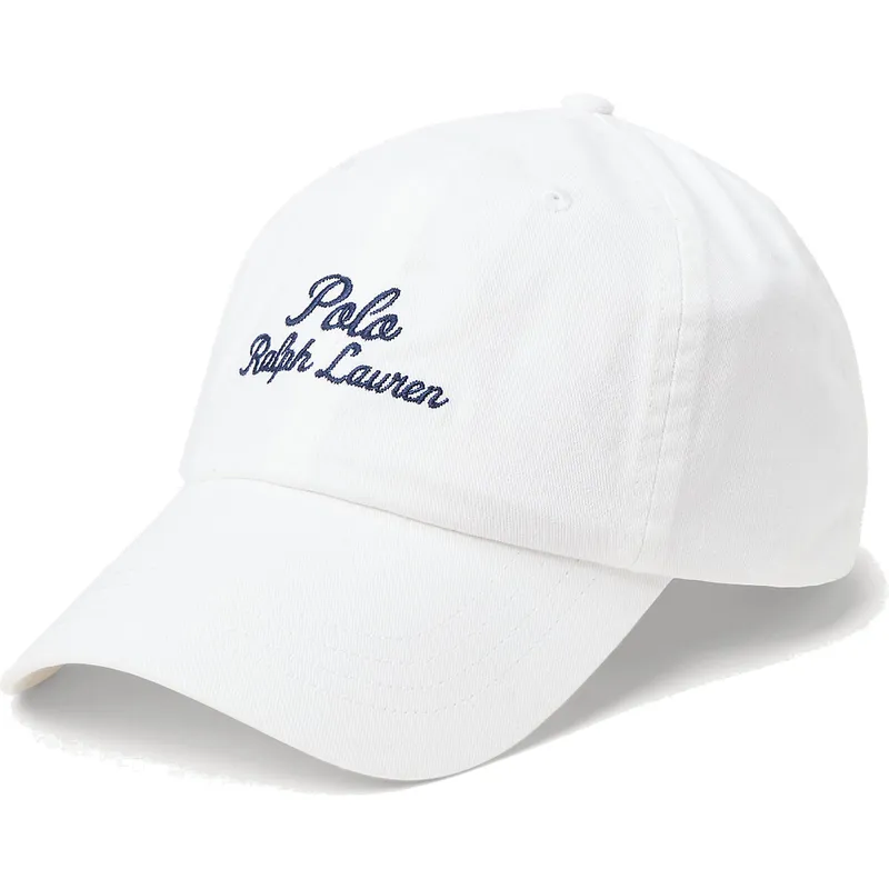 cepur-izliekta-balts-regulejams-chino-classic-sport-script-no-polo-ralph-lauren