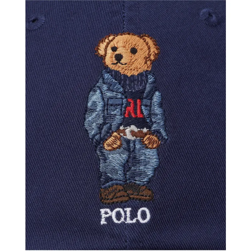 cepur-izliekta-tumsi-zils-regulejams-classic-sport-bear-no-polo-ralph-lauren