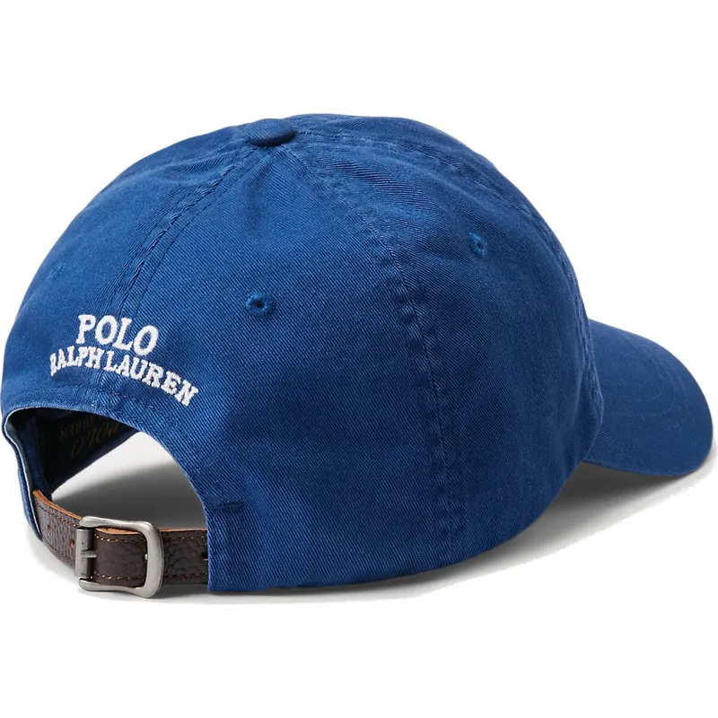 cepur-izliekta-zils-regulejams-classic-sport-bear-no-polo-ralph-lauren