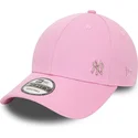 cepur-izliekta-roza-snapback-9forty-flawless-no-new-york-yankees-mlb-no-new-era